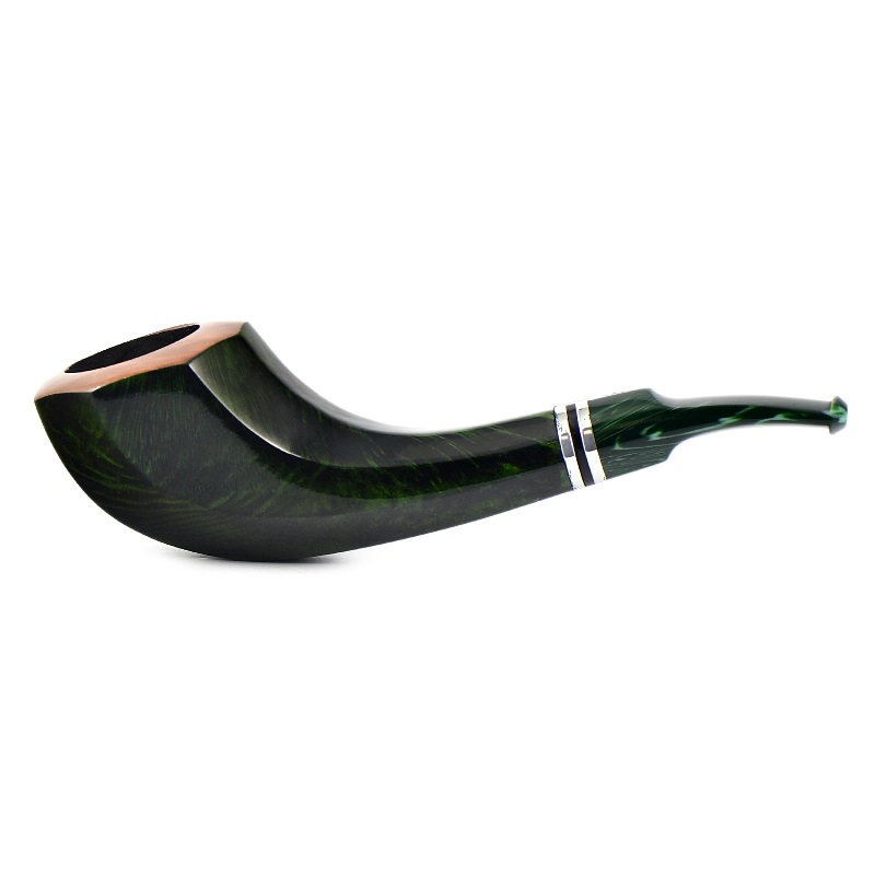 Курительная трубка Big Ben Bora Two-Tone Green 574 (фильтр 9 мм)